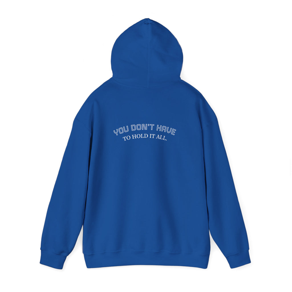 Minimal Line Art Faces Hoodie | Tiny Center Chest Illustration