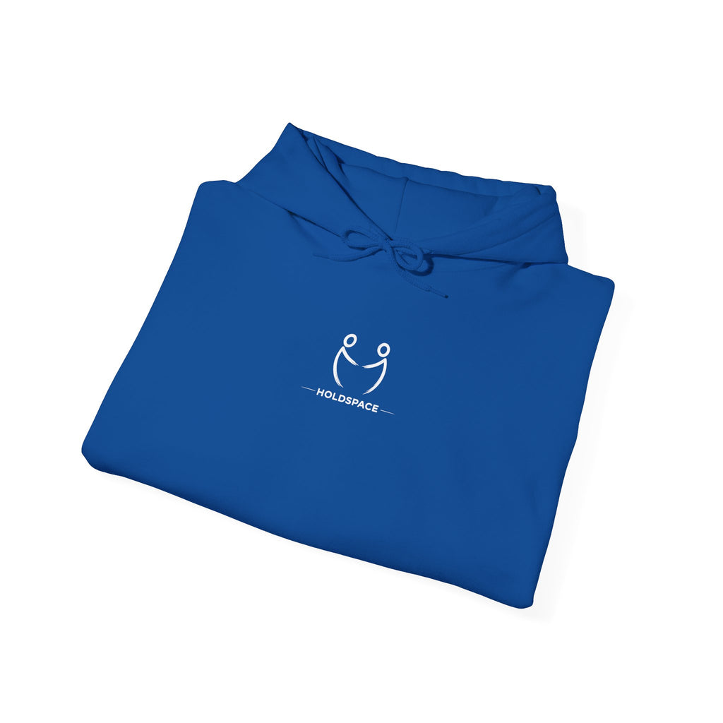 Minimal Line Art Faces Hoodie | Tiny Center Chest Illustration