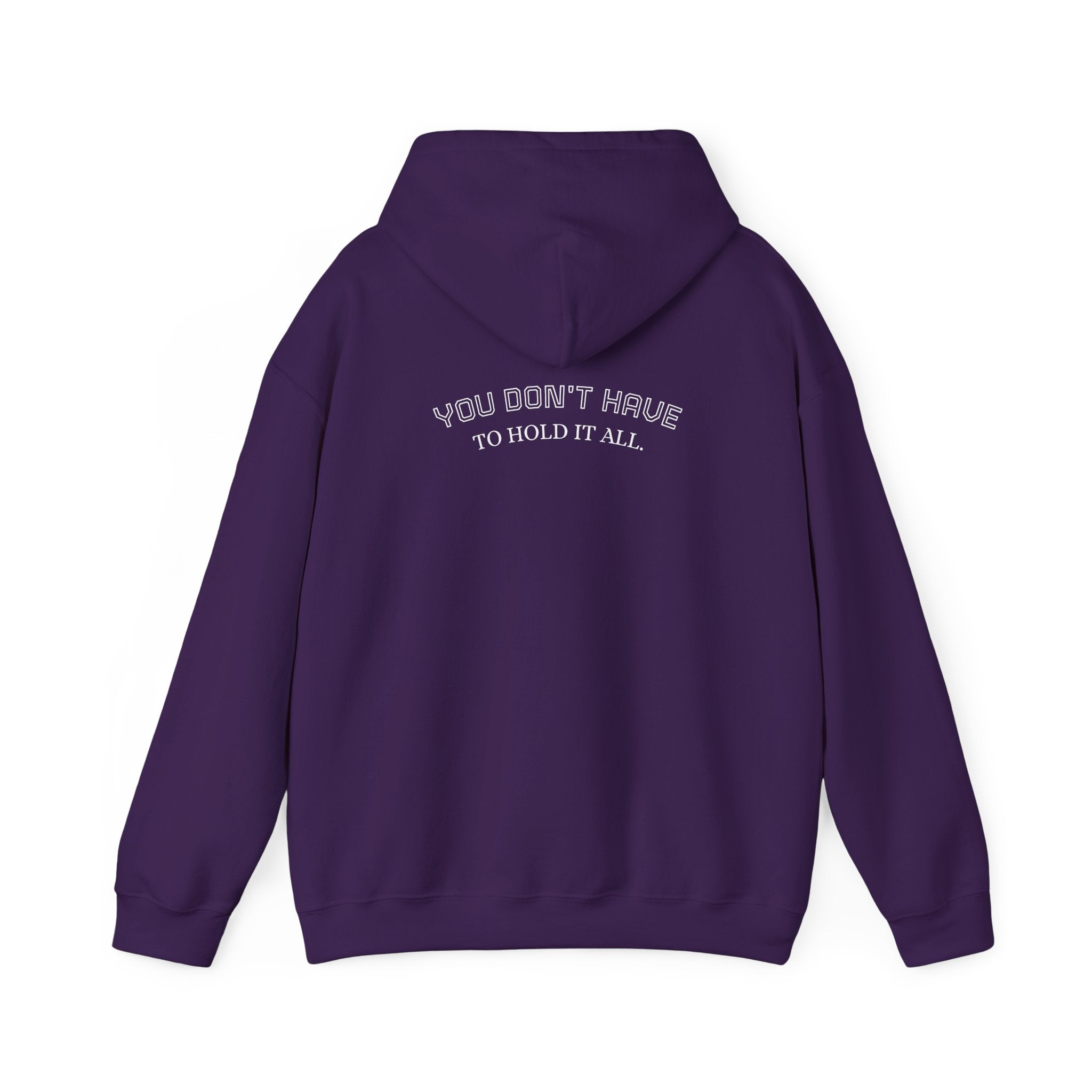 Minimal Line Art Faces Hoodie | Tiny Center Chest Illustration
