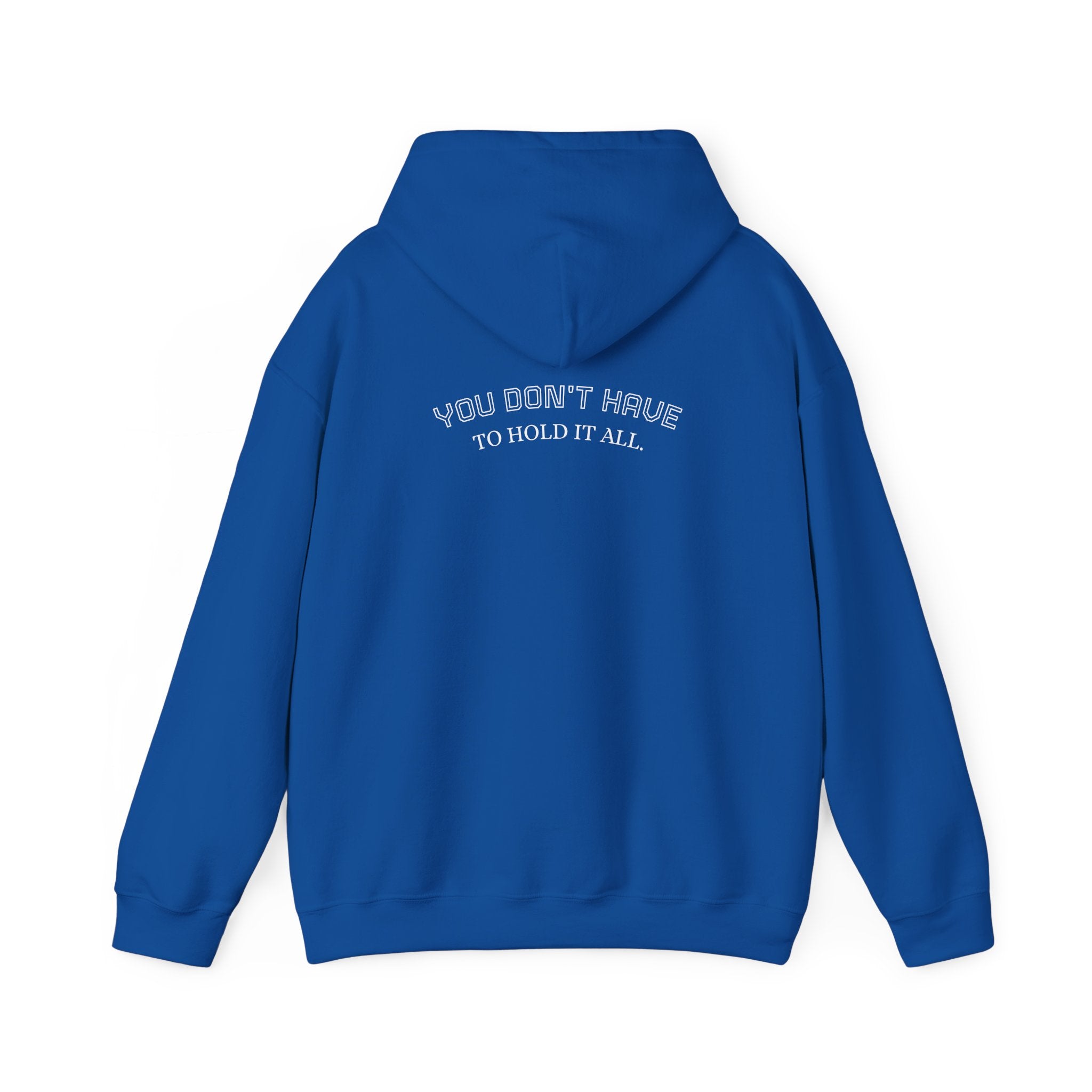 Minimal Line Art Faces Hoodie | Tiny Center Chest Illustration