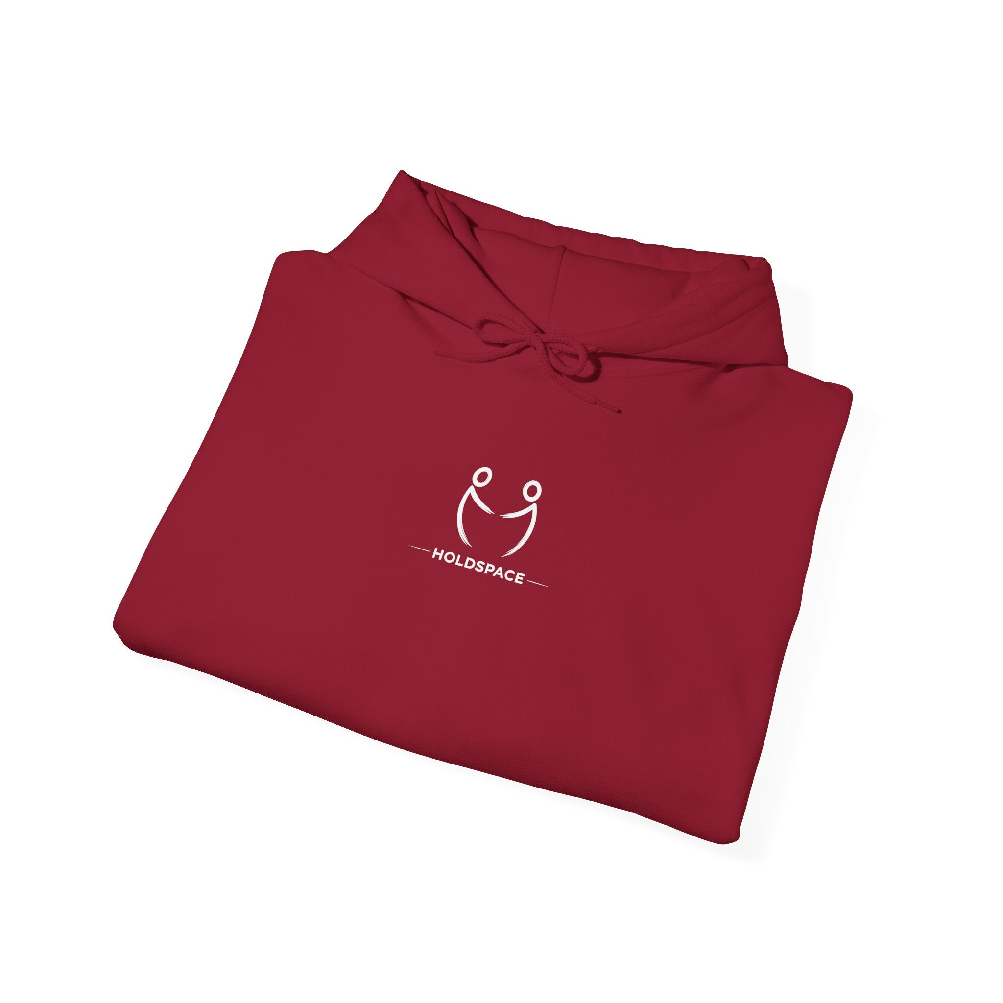 Minimal Line Art Faces Hoodie | Tiny Center Chest Illustration